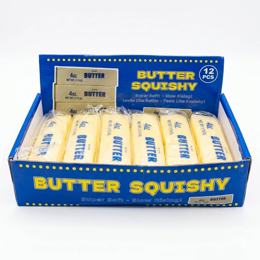 Butter Squishy Sensory Toy Display