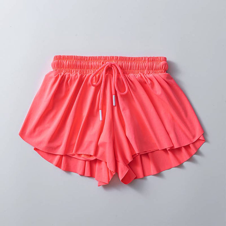 Rosa Clothing - Flowy Athletic Shorts for Women Workout Running Gym