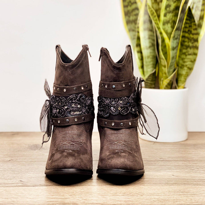 Naughty Monkey - Stash Bootie in Grey