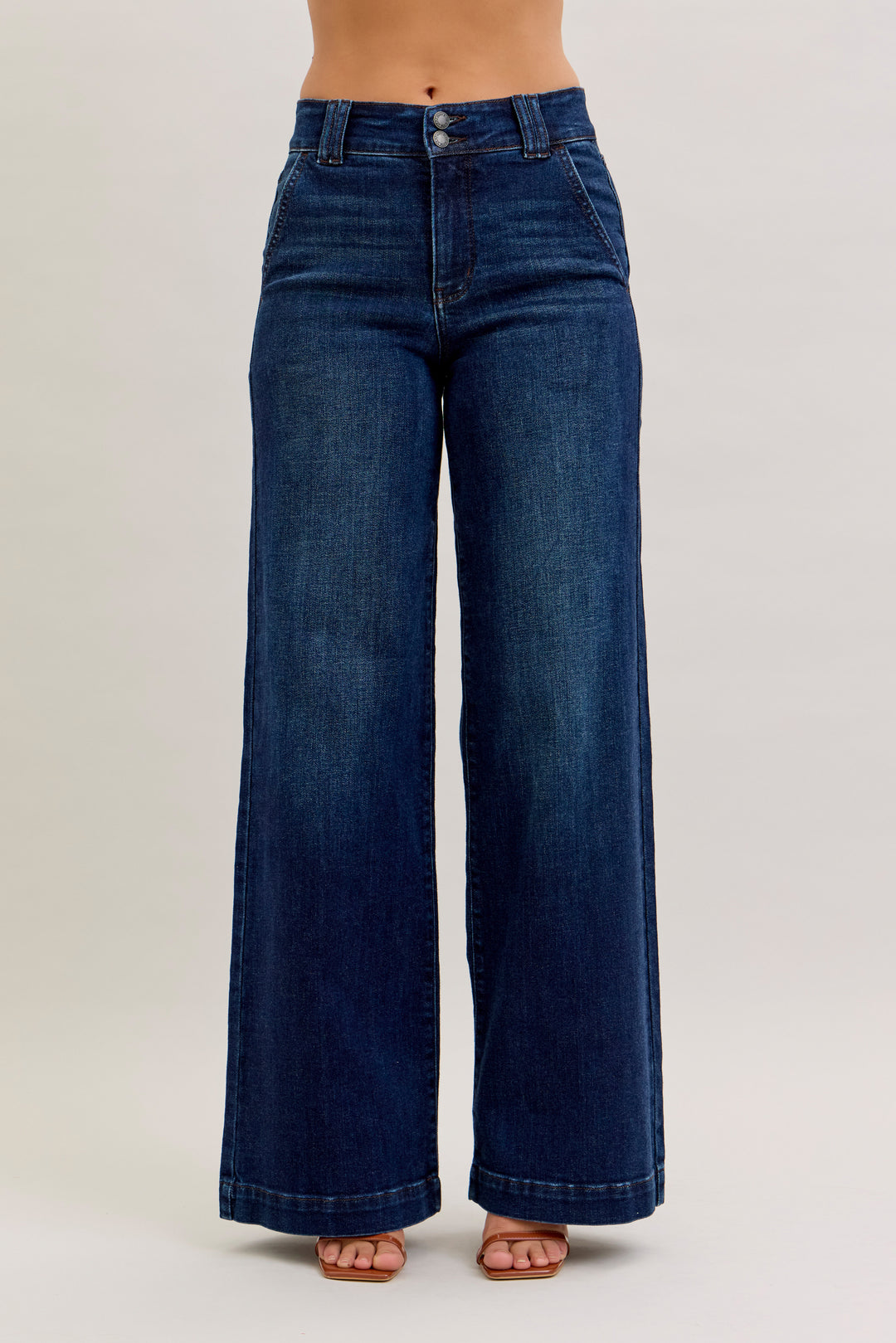 JUDY BLUE HW Trouser Wide Leg