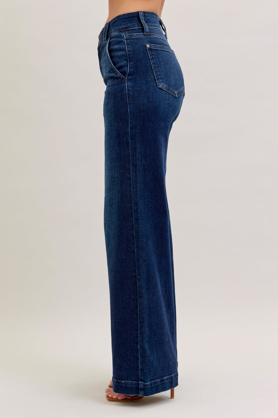 JUDY BLUE HW Trouser Wide Leg