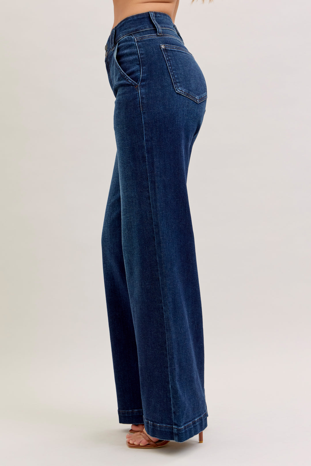 JUDY BLUE HW Trouser Wide Leg