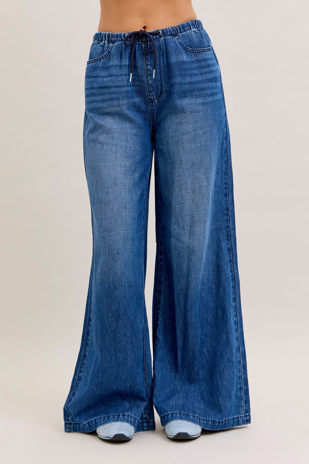 JUDY BLUE HW Featherweight Palazzo