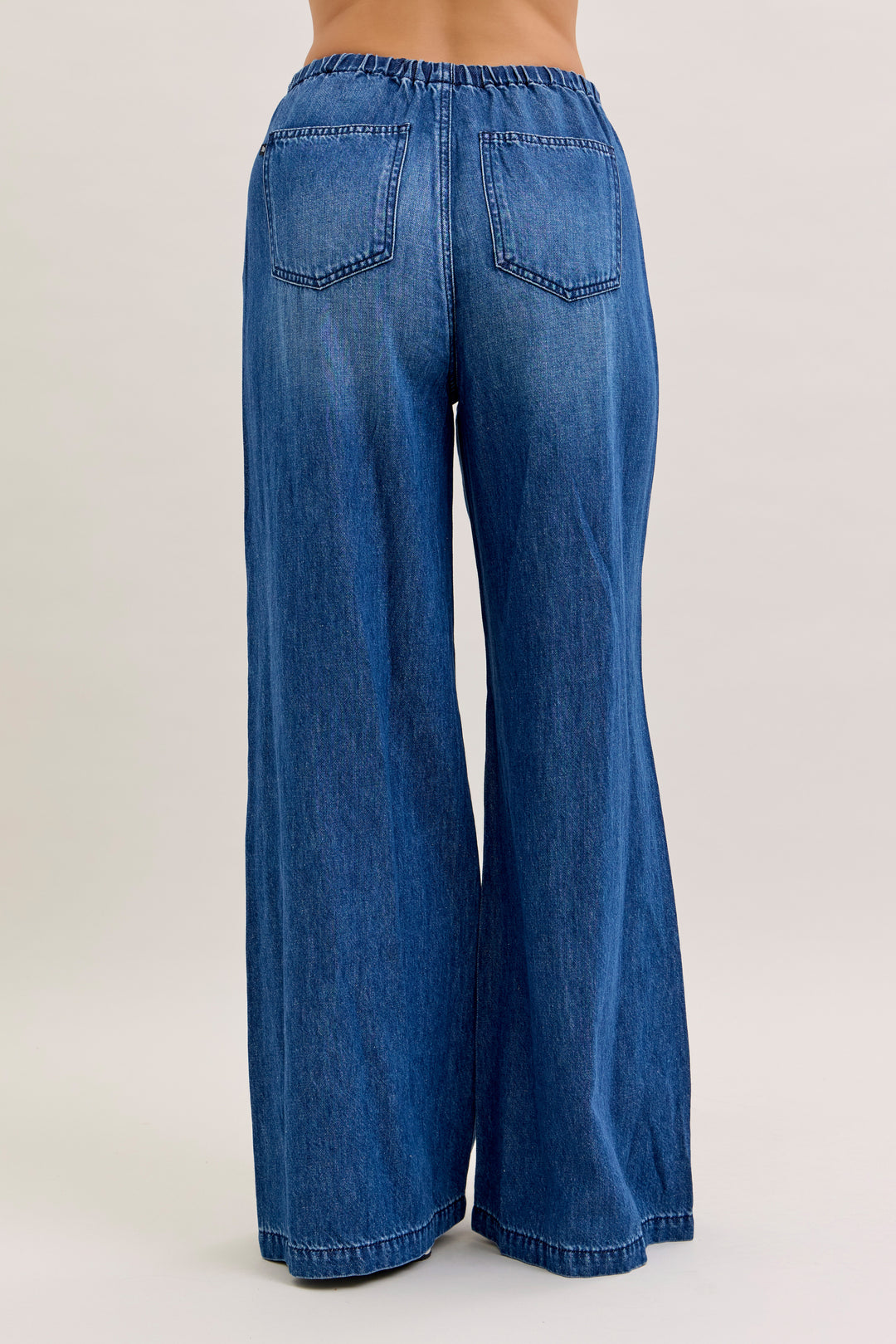JUDY BLUE HW Featherweight Palazzo