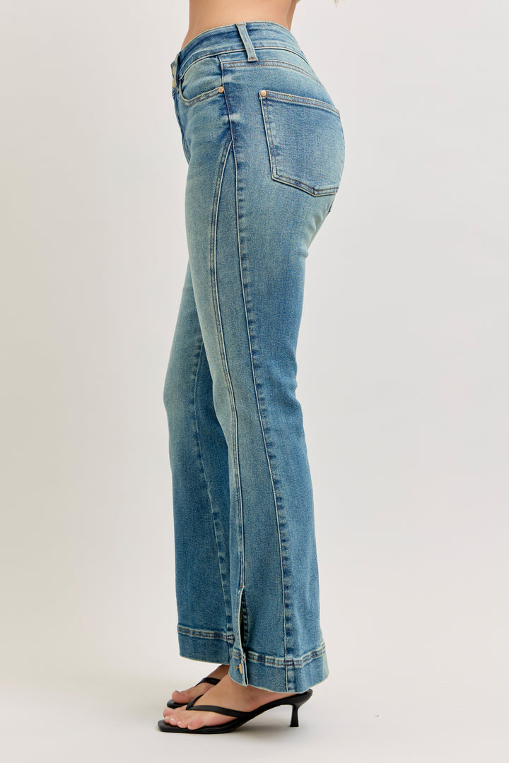 Judy Blue HW Vintage Wash Flare