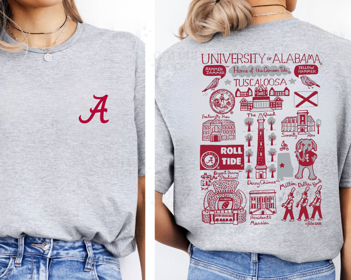 Alabama Collage Tee