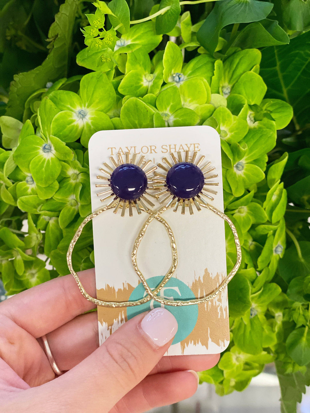 Taylor Shaye Designs - Colorful Sunburst Hoops