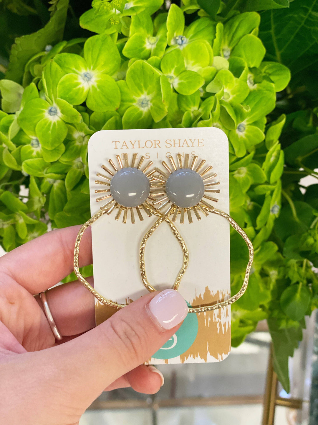 Taylor Shaye Designs - Colorful Sunburst Hoops