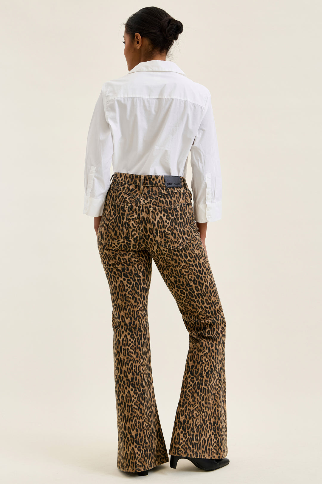JUDY BLUE  MR JAQUELINE Flare P Leopard LUXE