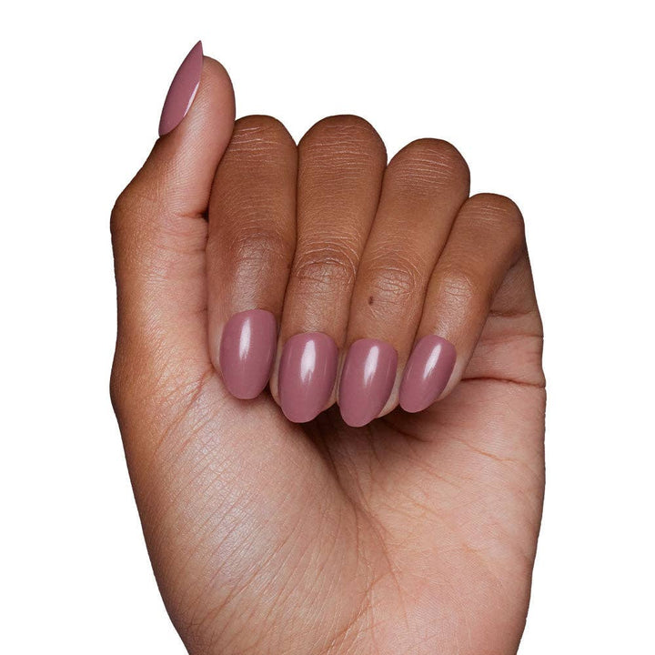 Glamnetic - Fall Mauve Press-On Nails | Fall Solids | Short Oval