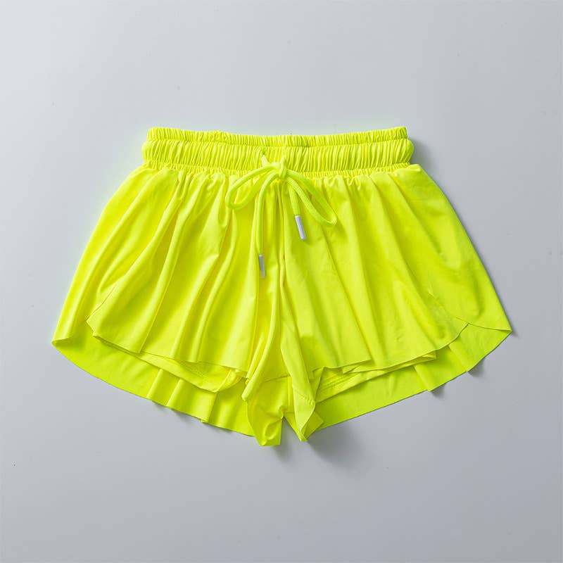 Rosa Clothing - Flowy Athletic Shorts for Women Workout Running Gym
