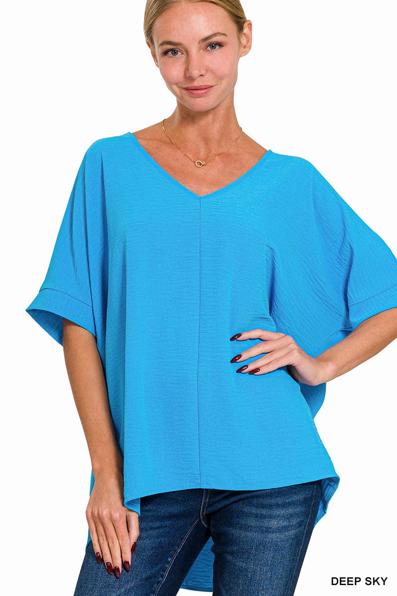 42POPS - Airflow Dolman Short Sleeve Top
