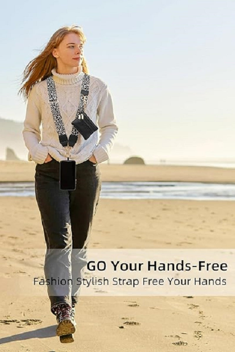 Clip &amp; go crossbody duo phone strap &amp; wallet