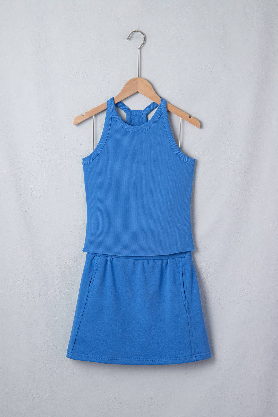 LA Society - LAS Slim Tank Top Mini Skort 2pcs Outfit (S-XL)