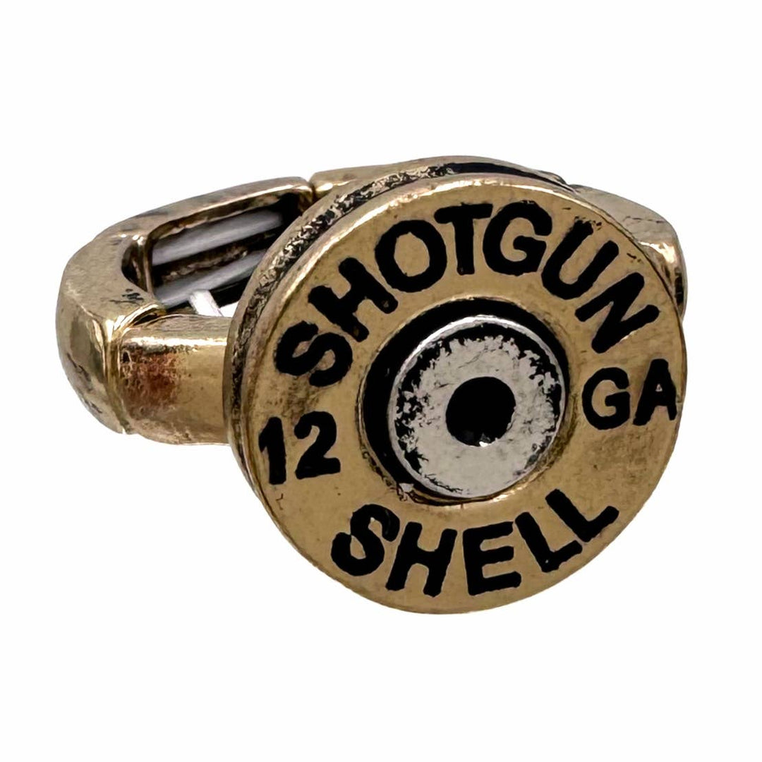 Lunar Deer - Bullet Shotgun Shell Stretch Ring