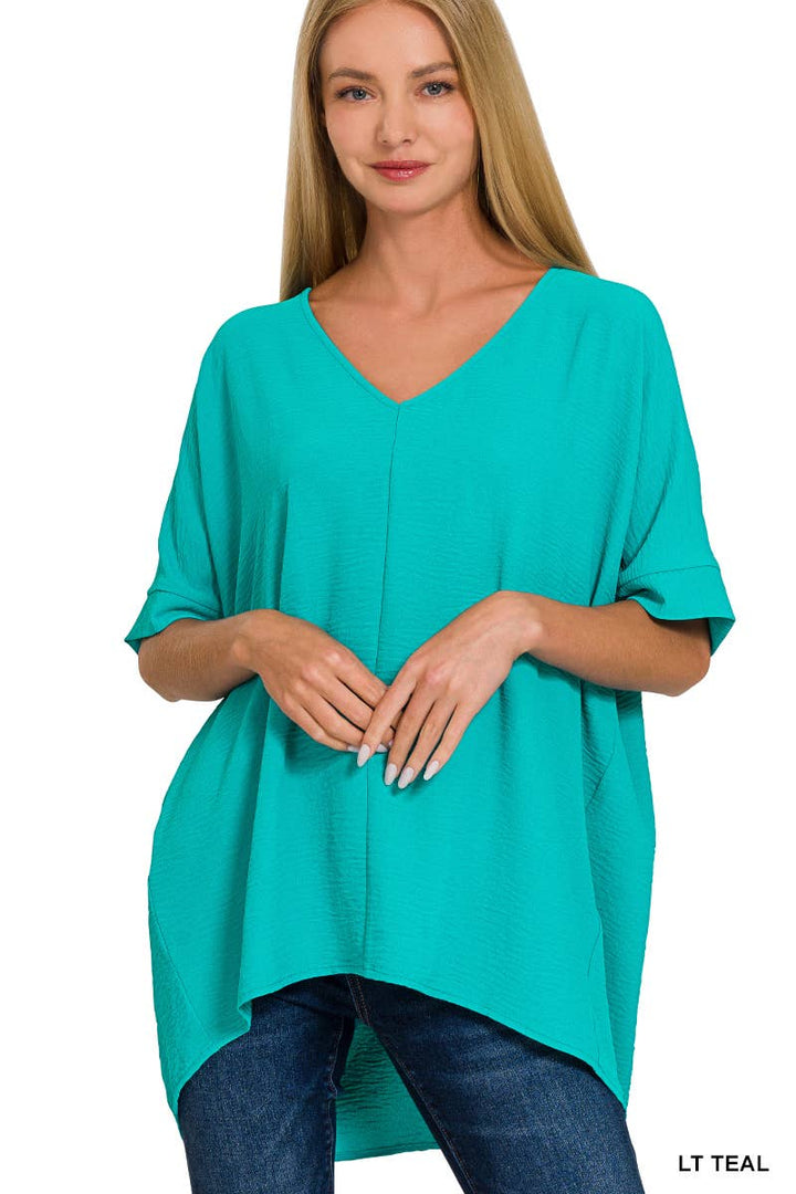 42POPS - Airflow Dolman Short Sleeve Top