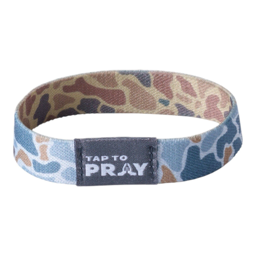 Versible - Tap To Pray® Wristband – River Rock Camo - Sahara and Copper