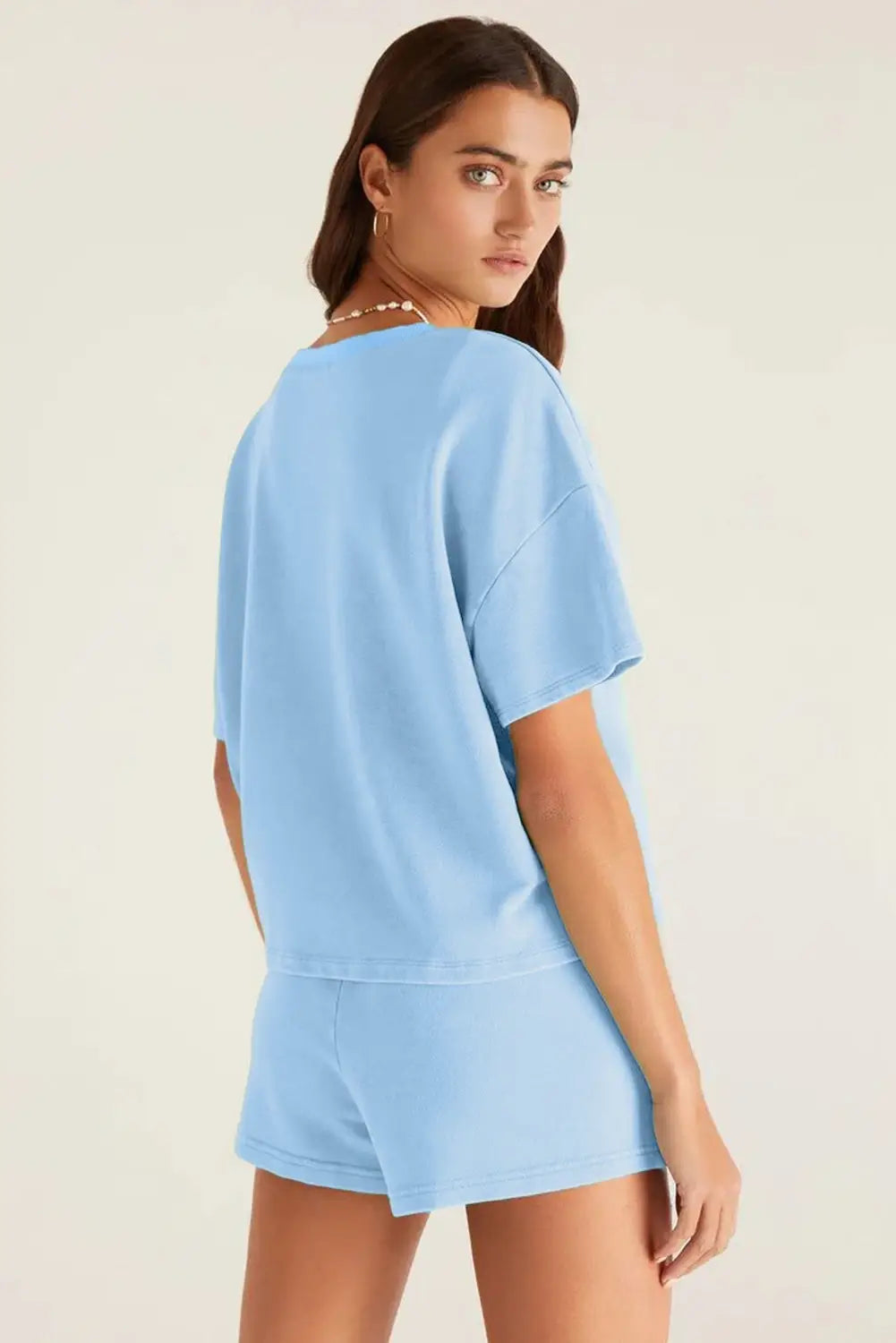 Two Pc Shorts Set