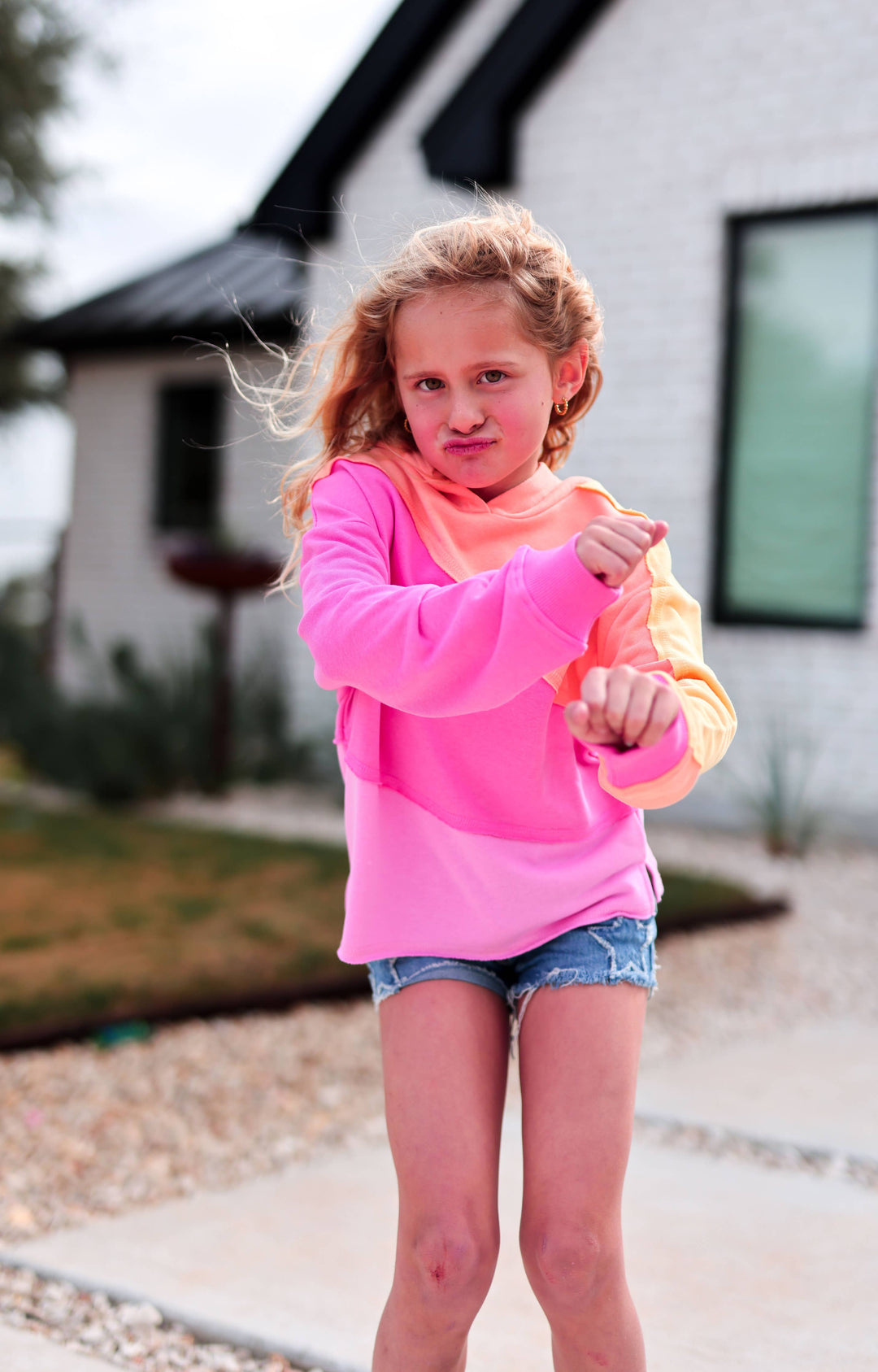 Jadelynn Brooke - Hoodie – Miles Ahead (YOUTH) Hoodie - Sunset