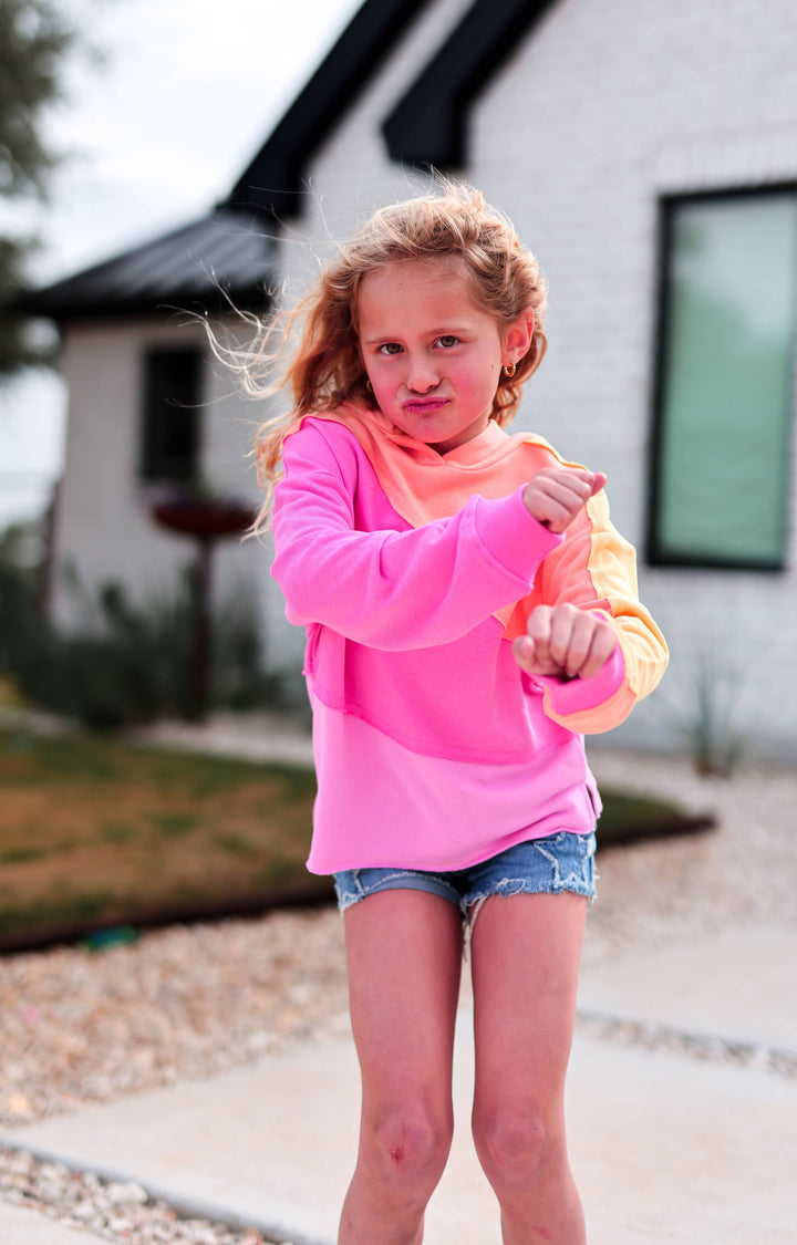 Jadelynn Brooke - Hoodie – Miles Ahead (YOUTH) Hoodie - Sunset