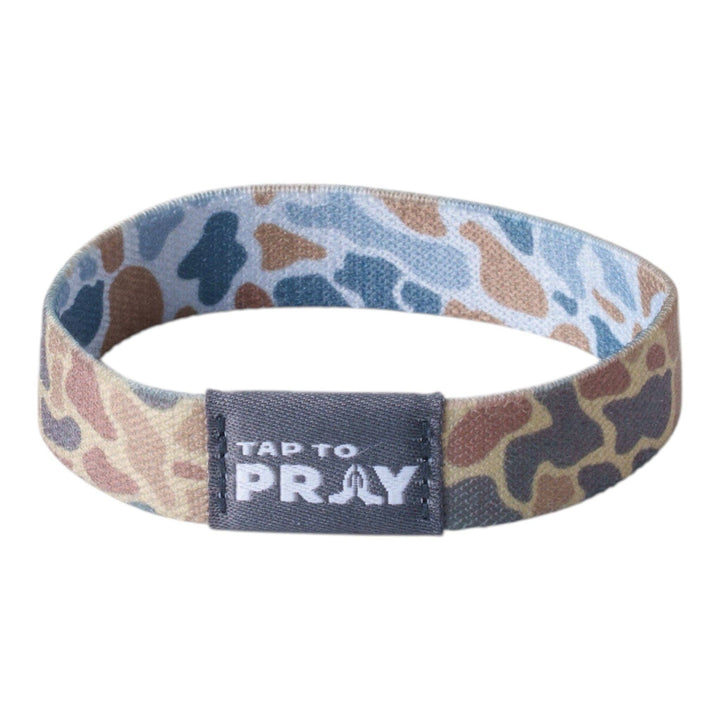 Versible - Tap To Pray® Wristband – River Rock Camo - Sahara and Copper