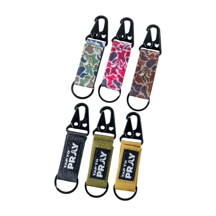 Versible - Tap To Pray® Tactical Carabiner Keychain