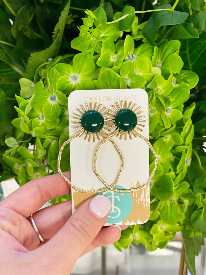 Taylor Shaye Designs - Colorful Sunburst Hoops