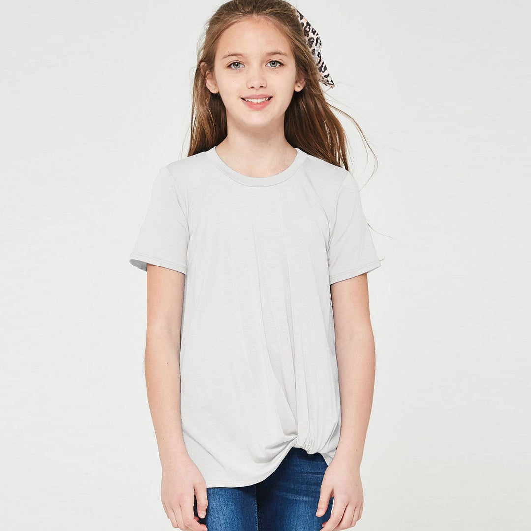 Twisted Knot Short Sleeve T shirt