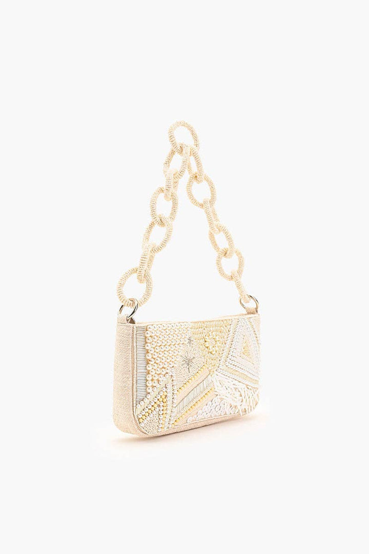 America &amp; Beyond - Shimmering Sands Embellished Shoulder Bag