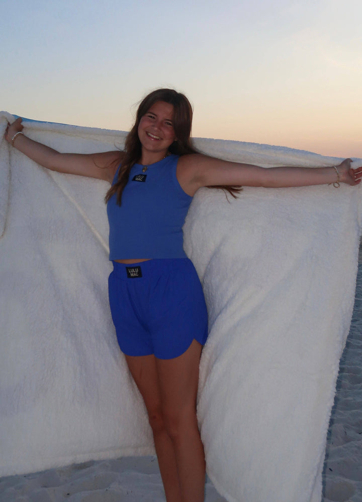 LULU MAC BLANKET BLUE