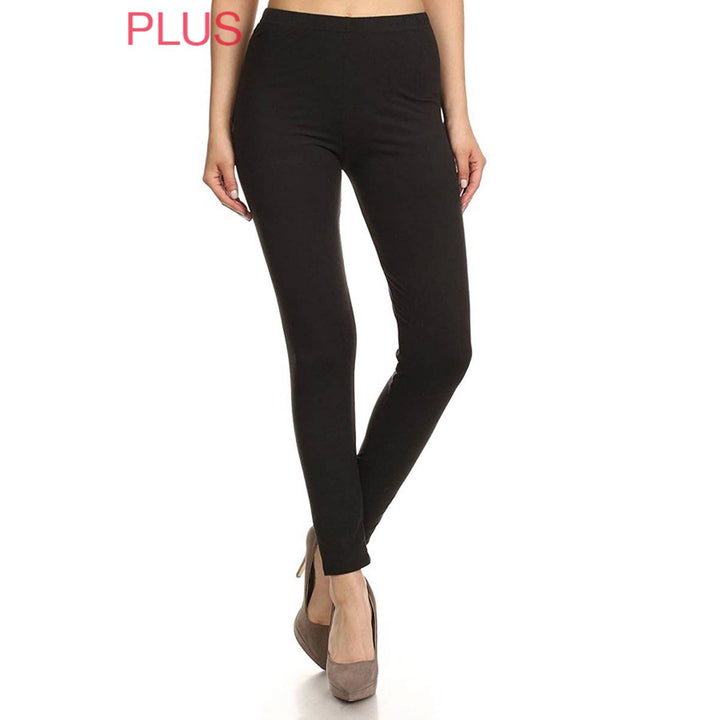 Leggings Depot - Plus Size Buttery Soft High Waist Leggings