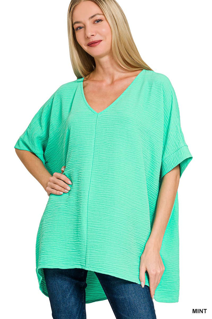 42POPS - Airflow Dolman Short Sleeve Top