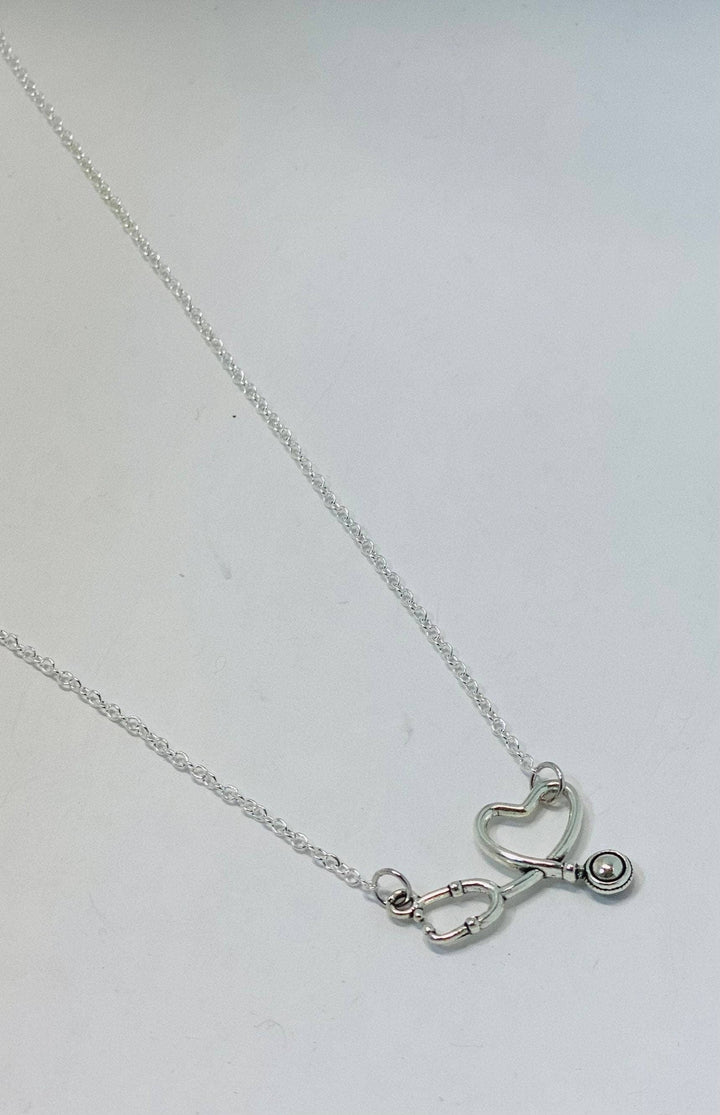 Nurse gift, Stethoscope necklace, RN nurse necklace, RN gifts, doctor gift, LPN gift, Gift for nursing student, nurse appreciation