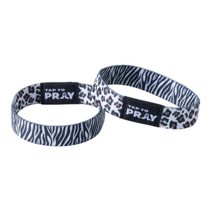 Versible - Tap To Pray® Wristband – Safari Zebra