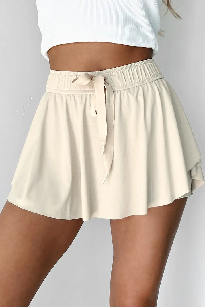 Drawstring Tennis Skorts