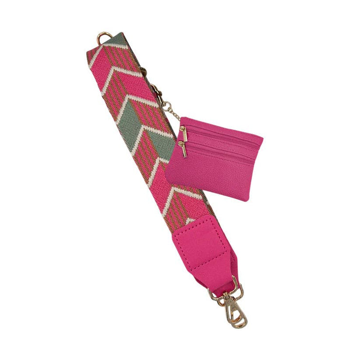 Girlie Girl Originals - CG8844-27 Cell Phone Crossbody Hot Pink Green