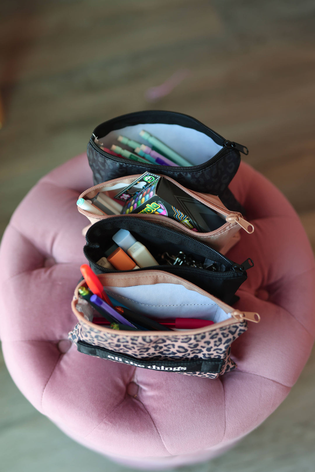 Jadelynn Brooke - Expandable Organizer – Traditional Cheetah