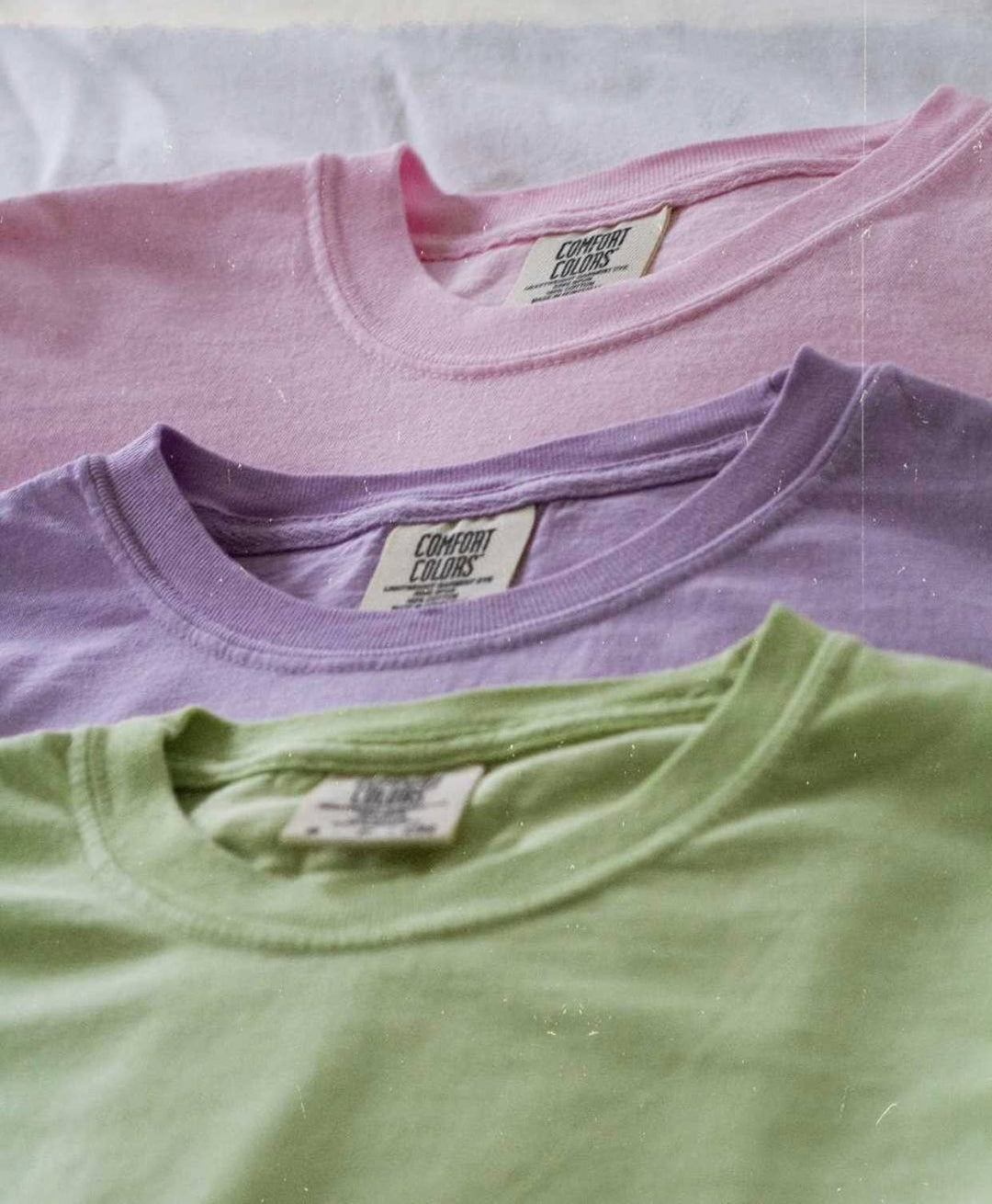 Print The Dream - Comfort Colors Shirts, Unisex Heavyweight Tees, LIGHT Colors