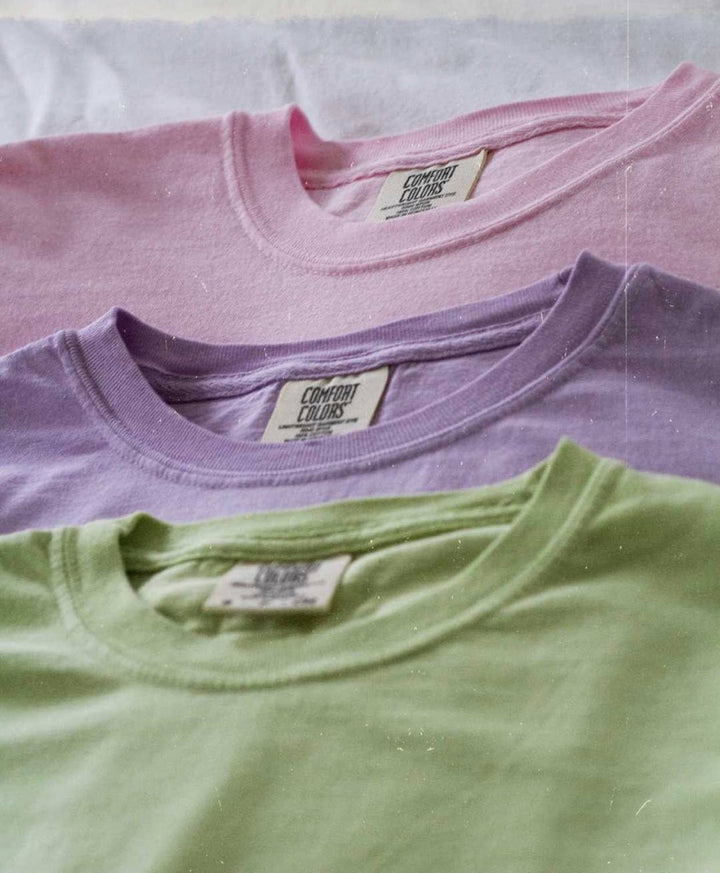 Print The Dream - Comfort Colors Shirts, Unisex Heavyweight Tees, LIGHT Colors