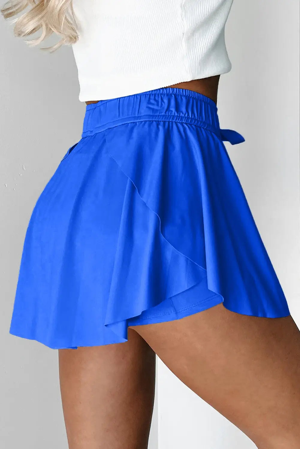 Drawstring Tennis Skorts