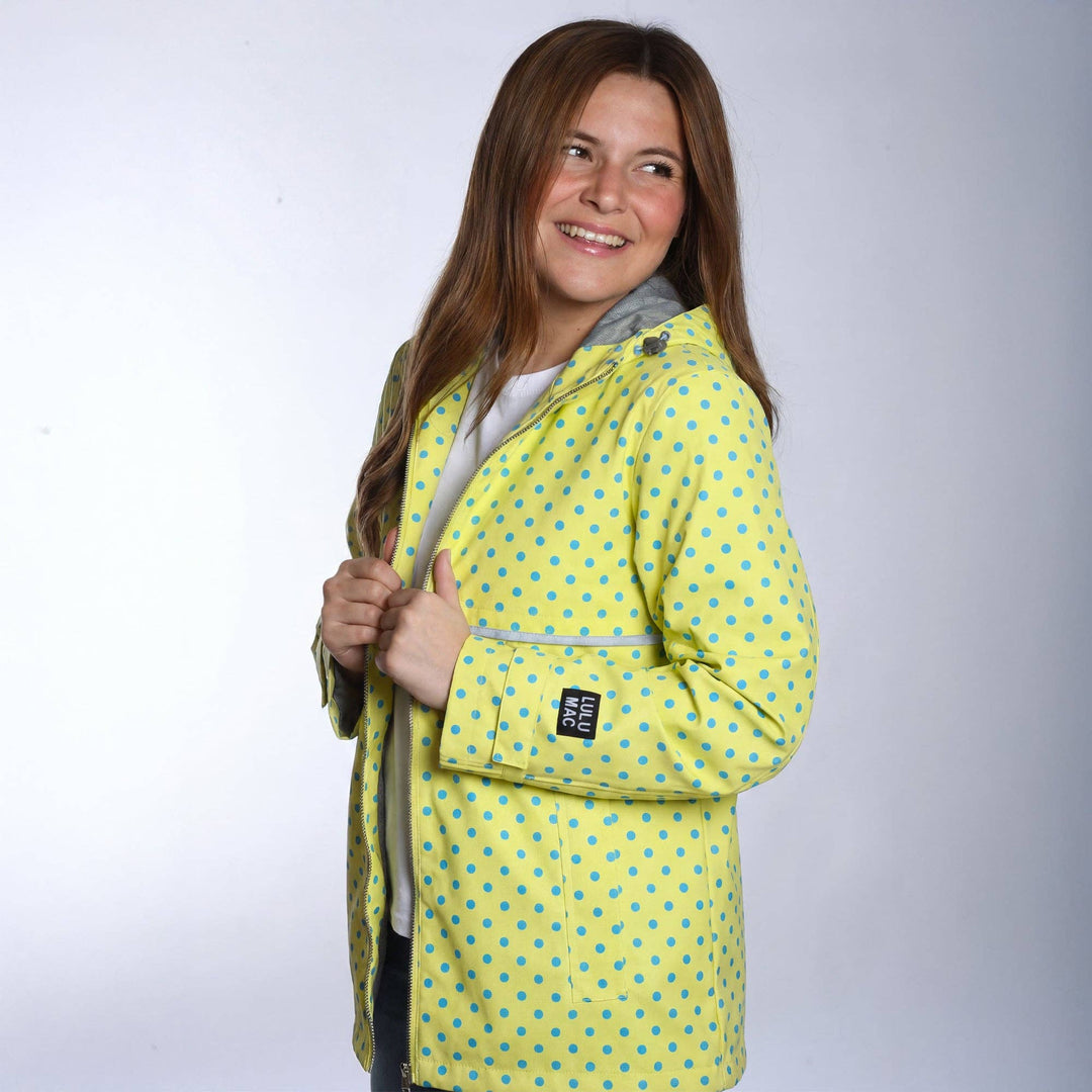 LULU MAC - LM-RC-1001PD Yellow/Blue LuLu Mac Raincoat