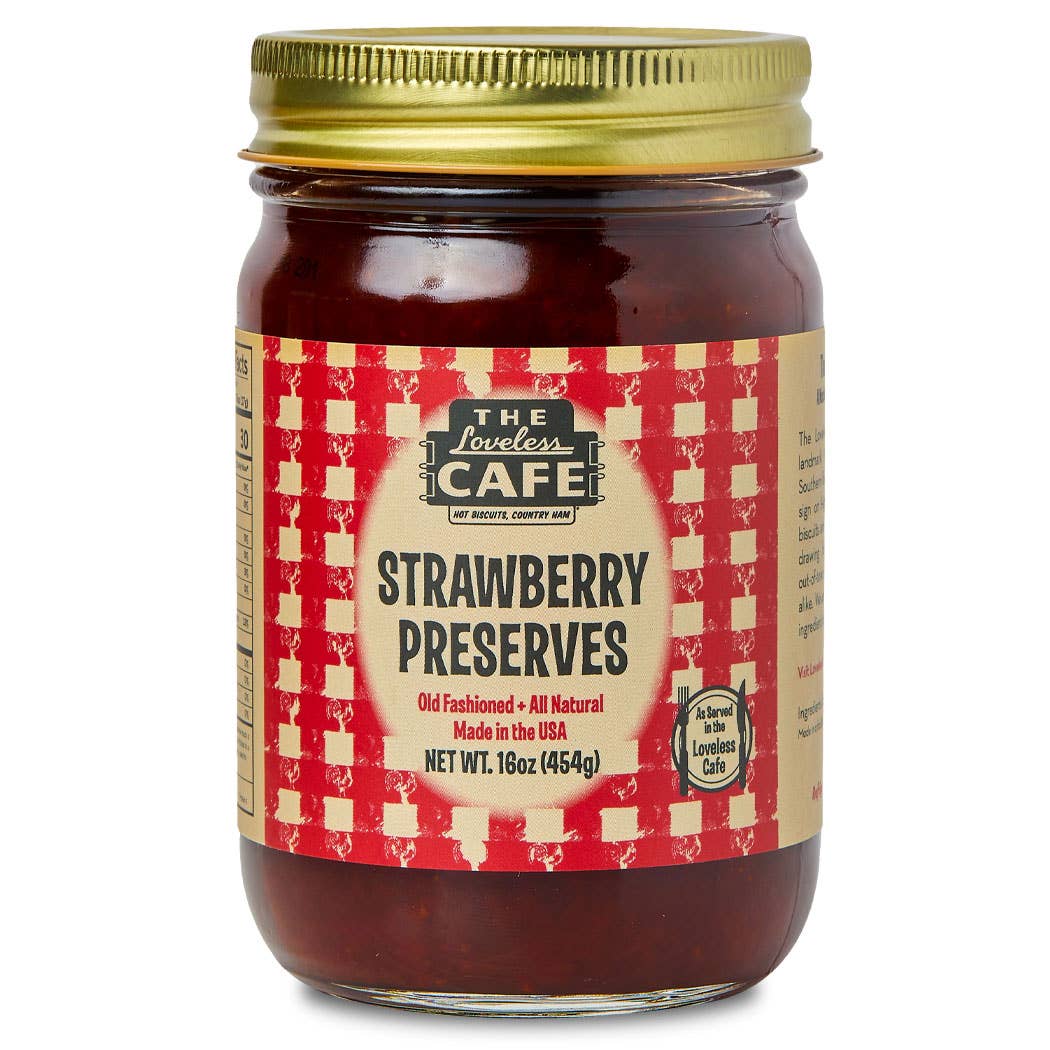 The Loveless Cafe - Strawberry Preserves 16oz