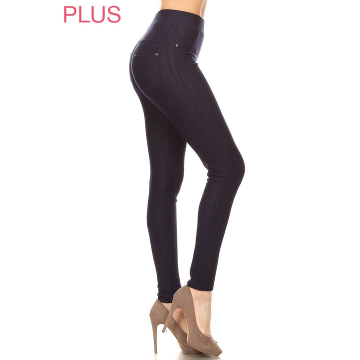 Leggings Depot - Plus Size Jeggings (2X3X)