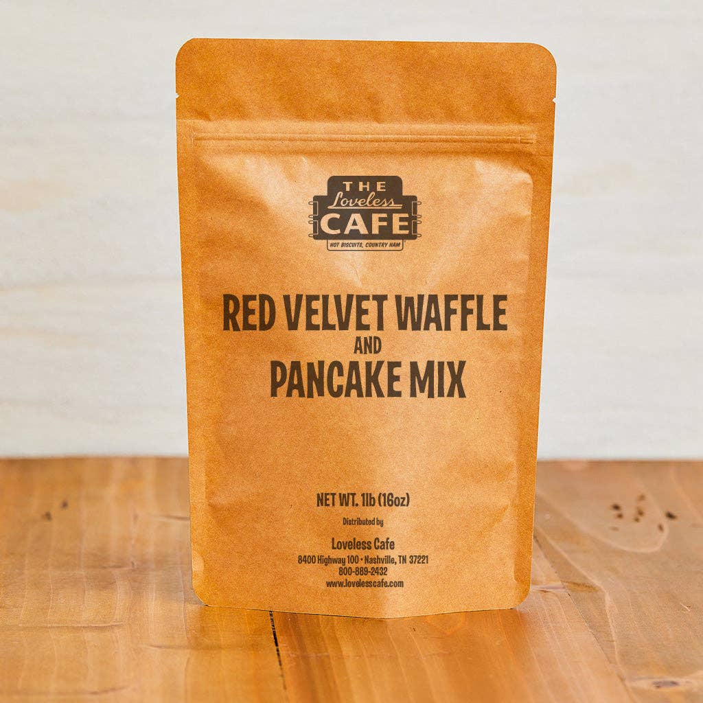 The Loveless Cafe - Red Velvet Waffle &amp; Pancake Mix