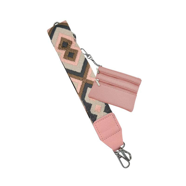 Girlie Girl Originals - CG8844-25 Cell Phone Crossbody Lt Pink Brown