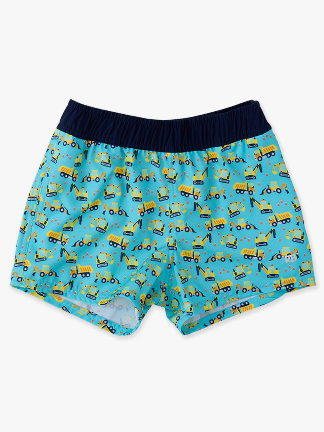 RuffleButts - Boys Under Construction Performance Court Shorts