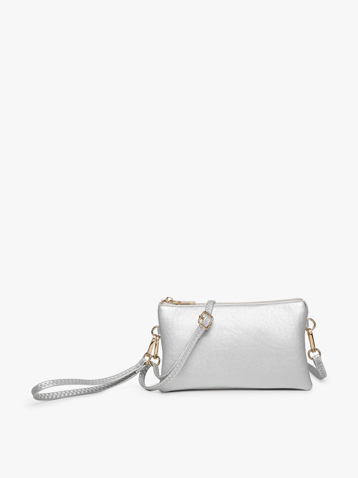 Jen &amp; Co. - Riley Monogrammable 3 Compartment Crossbody/Wristlet | M013