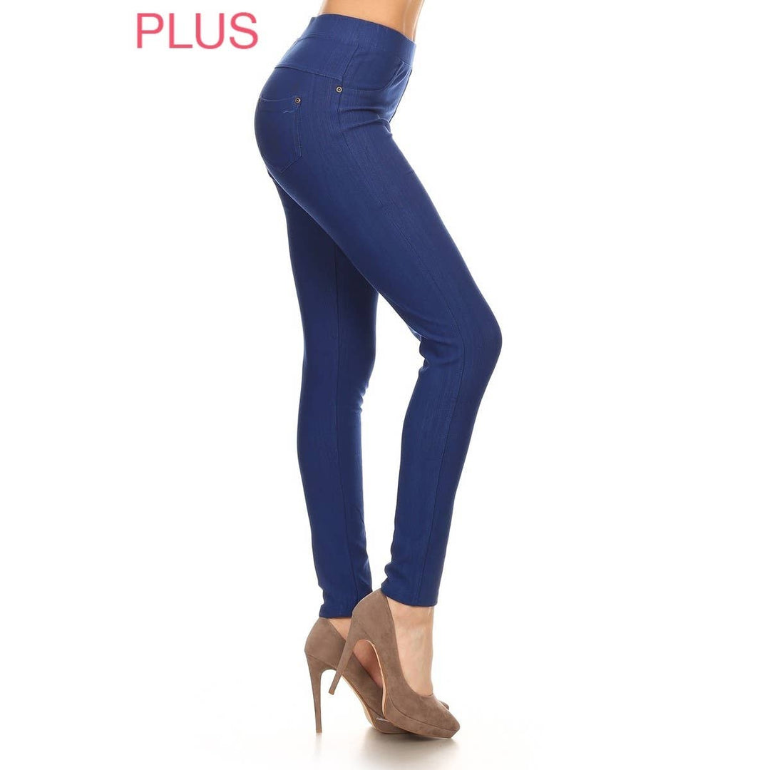 Leggings Depot - Plus Size Jeggings (2X3X)