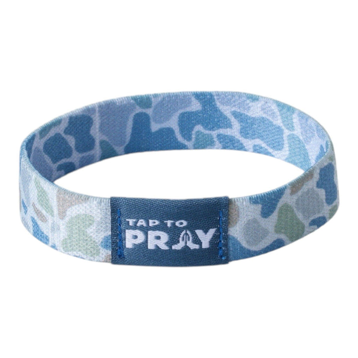 Versible - Tap To Pray® Wristband – River Rock Camo - Moss &amp; Slate