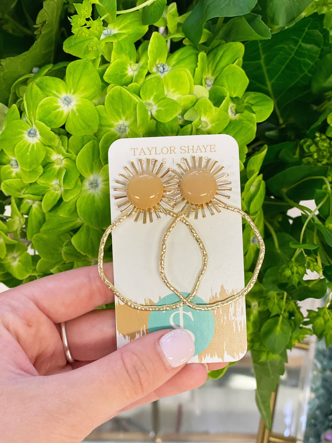 Taylor Shaye Designs - Colorful Sunburst Hoops